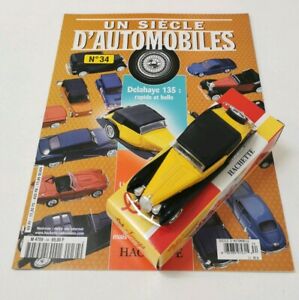 【送料無料】ホビー ・模型車・バイク レーシングカー オリジナルボックスsolido delahaye 1937 135m original box booklet no 34|hokushin