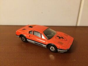 【送料無料】ホビー ・模型車・バイク レーシングカー マッチボックスフェラーリビンテージマッチボックスカーmatchbox ferrari 308 gtb used vintage matchbox car