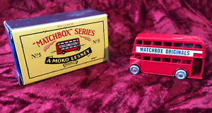【送料無料】ホビー ・模型車・バイク レーシングカー マッチボックスシリーズモコレスニーロンドンバスボックスmatchbox series moko lesney no 5 london bus w box