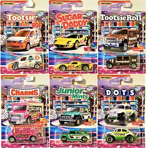 【送料無料】ホビー ・模型車・バイク レーシングカー マッチボックスキャンディテーマセットmatchbox 2020 candy theme set, 6pc bbgkp 71