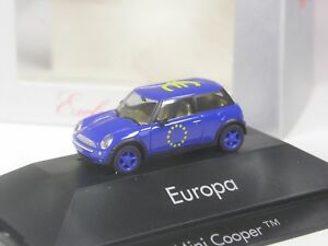 【送料無料】ホビー ・模型車・バイク レーシングカー レアヘルパミニクーパーヨーロッパユーロrare herpa exclusive mini cooper europe eu euro in pcovp