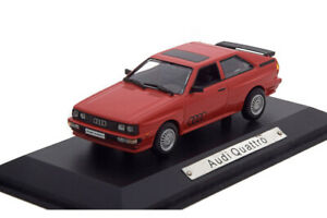 【送料無料】ホビー ・模型車・バイク レーシングカー アトラスアウディクワトロレッドatlas 7129121 143 audi quattro 1980 red