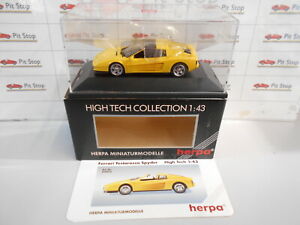 【送料無料】ホビー ・模型車・バイク レーシングカー ヘルパフェラーリテスタロッサスパイダーher010313 by herpa ferrari testarossa spyder 1984 143