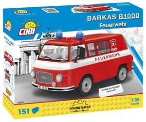 【送料無料】ホビー ・模型車・バイク レーシングカー コビバルカスフォイアーヴェールテイル29594 cobi barkas b1000 feuerwehr 151 teile 135
