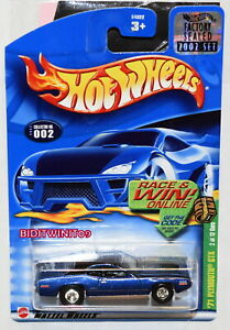 【送料無料】ホビー ・模型車・バイク レーシングカー ホットホイールトレジャーハントプリマスプレシントデファブリカコンhot wheels 2002 treasure hunt 71 plymouth gtx 002 precinto de fabrica con