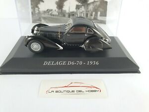 【送料無料】ホビー ・模型車・バイク レーシングカー デラージュスケールアルタヤdelage d670 1936 143 scale altaya