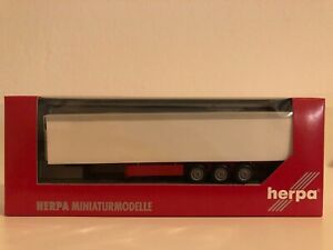 【送料無料】ホビー ・模型車・バイク レーシングカー ヘルパフィートシュブドーナウフリガーホワイトherpa 40ft schubbodenauflieger white 187
