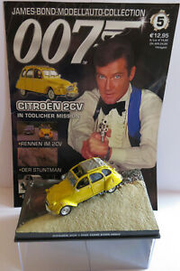 【送料無料】ホビー ・模型車・バイク レーシングカー ファブリウジェームズボンドシトロエンボックスfabbri uh james bond 007 citroen 2cv just for your eyes 143 box booklet