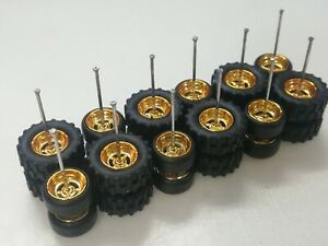 【送料無料】ホビー ・模型車・バイク レーシングカー ライダーズホイールゴムタイヤスポークロードドーナツセットゴルフホットホイールreal riders wheels rubber tires 4 spoke road donuts 6 sets golf hot wheels