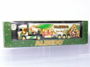 【送料無料】ホビー ・模型車・バイク レーシングカー アルベドアクトロスセミメリークリスマスalbedo mb actros 1843 semi merry christmas 2000 187h0, conf orig