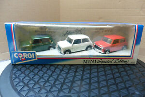 【送料無料】ホビー ・模型車・バイク レーシングカー コーギーミニクーパー3 corgi 136 mini coopers special editions 93735 boxed 1992