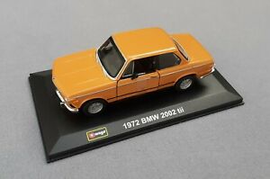 【送料無料】ホビー ・模型車・バイク レーシングカー ブラゴモデルスケールburago 1972 bmw 2002 tii model scale 132｜hokushin