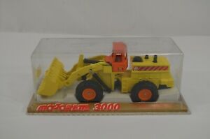 【送料無料】ホビー ・模型車・バイク レーシングカー マジョレットセリエフロントエンドローダーイエローコンストションフランスmajorette serie 3000 front end loader yellow construction diecast france vtg｜hokushin
