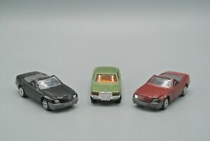 【送料無料】ホビー ・模型車・バイク レーシングカー マジョレットメルセデスロットミニカーフランスmajorette mercedes 450se amp; 500sl lot of 3 diecast vehicles 160 france exnm|hokushin