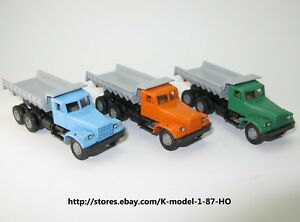 【送料無料】ホビー ・模型車・バイク レーシングカー ダンパーキッパーウドkraz256b 6x4 dumper kipper udssr ddr lkw 187 ho
