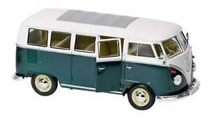 【送料無料】ホビー ・模型車・バイク レーシングカー バスベージュグリーンvw bus 1962 beige green 124 welly