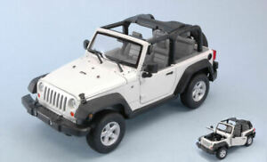 【送料無料】ホビー ・模型車・バイク レーシングカー ジープラングラールビコンオープンホワイトモデルウェリーjeep wrangler rubicon 2007 open white 12427 model 22489w welly