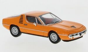 【送料無料】ホビー ・模型車・バイク レーシングカー ブレキナアルファロメオモントリオールアランシオネヌオーヴォbrekina pcx870072 187 alfa romeo montreal, arancione, 1970 nuovo