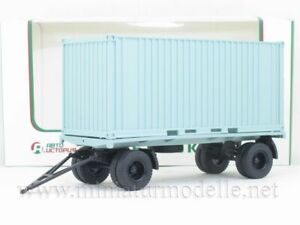 【送料無料】ホビー ・模型車・バイク レーシングカー 143 gkb 8350 container trailer gdr russian trailer kamaz maz udssr ussr ovp