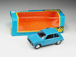 【送料無料】ホビー ・模型車・バイク レーシングカー シトロエンボイテsolido 72citroen lnen boite