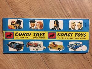 【送料無料】ホビー ・模型車・バイク レーシングカー カタログコーギーcatalogue corgi toys 1966 uk