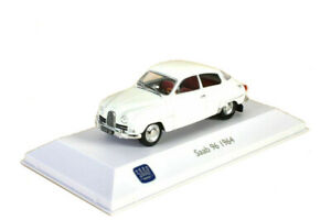 【送料無料】ホビー ・模型車・バイク レーシングカー アトラスホワイトatlas 3898002 143 saab 96 1964 white
