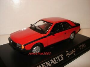【送料無料】ホビー ・模型車・バイク レーシングカー ルノーフエゴレッドrenault fuego red 1981 au 143