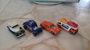 【送料無料】ホビー ・模型車・バイク レーシングカー マッチボックスヴィンテージロットmatchbox vintage lot of 4 vehicles with bmw 30 csl d state origin