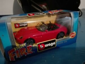 【送料無料】ホビー ・模型車・バイク レーシングカー レッドミントボクレッドブラゴイタリアbburago 143 bmw z8 red mint boxed burago italy