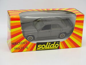【送料無料】ホビー ・模型車・バイク レーシングカー メルセデスグラウsolido 143 mercedes 190 e 23 16 grau