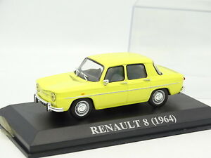 【送料無料】ホビー ・模型車・バイク レーシングカー プレスルノーゲルブixo presse 143 renault 8 gelb 1964