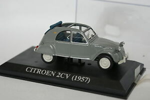 【送料無料】ホビー ・模型車・バイク レーシングカー プレスシトロエングレーixo press 143 citroen 2cv 1957 grey