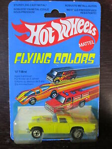 【送料無料】ホビー ・模型車・バイク レーシングカー レアホットホイールマテルrare hot wheels 57 t bird 2013 mattel 1979 blister flying colors｜hokushin