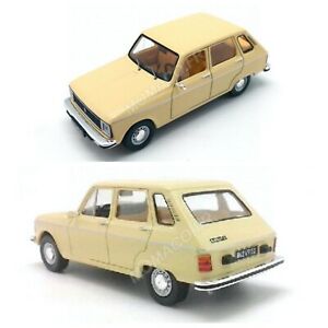 【送料無料】ホビー ・模型車・バイク レーシングカー オデオンルノーベージュホームデリバリーコリッシモ143 odeon renault 6 tl 1974 beige nine home delivery colissimo|hokushin