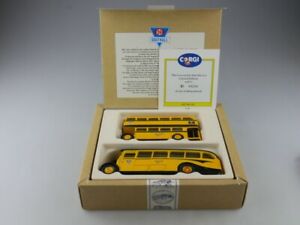【送料無料】ホビー ・模型車・バイク レーシングカー コーギーリーガルバスセットイエローイエローボックスcorgi 96990 aec regal amp; bus set yellow yellow limited edition 150 box 516112｜hokushin