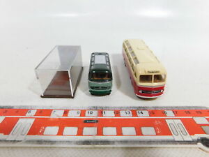 【送料無料】ホビー ・模型車・バイク レーシングカー ブレキナモデルバスメルセデスガレージbi3180, 5 2x brekina h0187 models bus mb o321 db mercedes 319 in garage｜hokushin