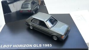 【送料無料】ホビー ・模型車・バイク レーシングカー ノレフコレクションタルボットホライゾングレーメタルボックスnorev collection ref 580001 talbot horizon gls 1983 grey metal in box｜hokushin