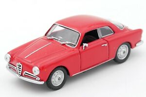 【送料無料】ホビー ・模型車・バイク レーシングカー カーズアルファロメオジュリエッタスプリントdetailcars 143 alfa romeo giulietta sprint 360|hokushin