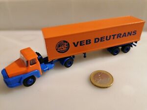 【送料無料】ホビー ・模型車・バイク レーシングカー デュートランススーツケースオレンジオスタトーパートオレンジunic 187 ddr veb deutrans suitcase articulated orange ostauto part orange ses h0|hokushin