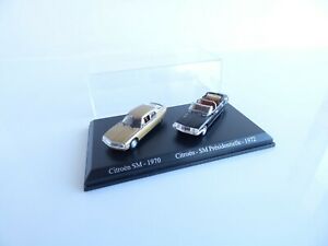 【送料無料】ホビー ・模型車・バイク レーシングカー アトラスノレフシトロエンatlas norev 2 cars citroen sm 1970 and 1 presidential 1972 187 eme