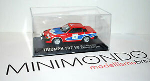 【送料無料】ホビー ・模型車・バイク レーシングカー トライアンフマンクスラリーイソアルタヤtriumph tr7 v8 manx rally 1978 pond 143 ixo altaya