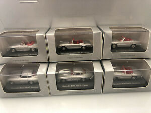 【送料無料】ホビー ・模型車・バイク レーシングカー セットメルセデスベンツクラシックコレクションset 6 mercedesbenz classic collection sl 50 years sl 172 issued 2003