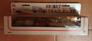 【送料無料】ホビー ・模型車・バイク レーシングカー ヴィンテージスポーツトレーラーセットボックスvintage 1993 sport trailer set zylmex never used at original box unopened