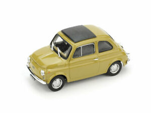 【送料無料】ホビー ・模型車・バイク レーシングカー フィアットクローズドイエローマスタードモデルfiat 500r 197275 closed yellow mustard 143 model r47506 vroom