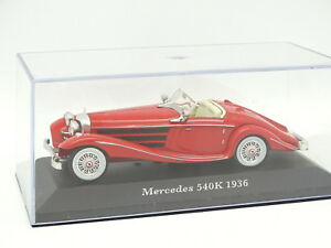 【送料無料】ホビー ・模型車・バイク レーシングカー プレンサメルセデスロホixo prensa 143 mercedes 540k 1936 rojo