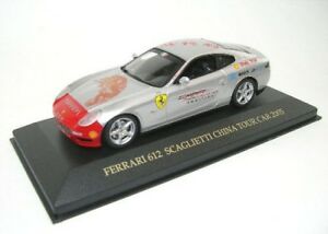 【送料無料】ホビー ・模型車・バイク レーシングカー フェラーリスカリエッティカートーナメントシルバーカラーferrari 612 scaglietti china car tournament 2005 silver colour