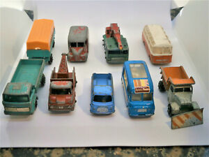 【送料無料】ホビー ・模型車・バイク レーシングカー マッチレスニーシリーズジョブヴィンテージロットmatchbox lesney 175 series job lot of 8 vintage vehicles