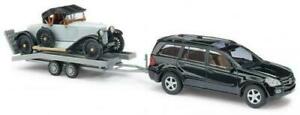 【送料無料】ホビー ・模型車・バイク レーシングカー トレーラーサイトブッシュクラスbusch 46304 mb gl class with trailer and site ho 187