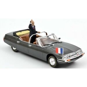 【送料無料】ホビー ・模型車・バイク レーシングカー シトロエンフィギュアミッテランシリーズcitroen sm presidential 19811985 with 1 figure mitterrand 143 158705 series