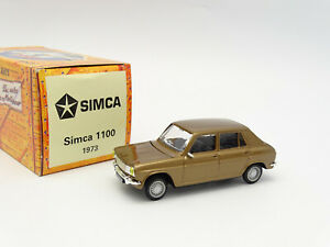 【送料無料】ホビー ・模型車・バイク レーシングカー ノレフハシェットシムカマローンnorev hachette 143 simca 1100 1973 marrone
